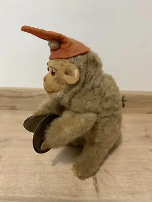 £35 • Buy Vintage Wind Up Tinplate Monkey Toy Fully Working 