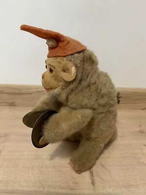 £35 • Buy Vintage Wind Up Tinplate Monkey Toy Fully Working 