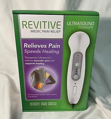 REVITIVE Ultrasound Therapy Relieves Pain Speeds Healing For Muscular Pain • £99