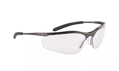 £15.39 • Buy Bolle Contour Metal CONTMPSI Safety Glasses Anti-fog / Scratch - Clear