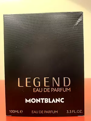 Mont Blanc LEGEND Eau De PARFUM 3.3 Oz 100 Ml Spray For Men In Original Box • $40