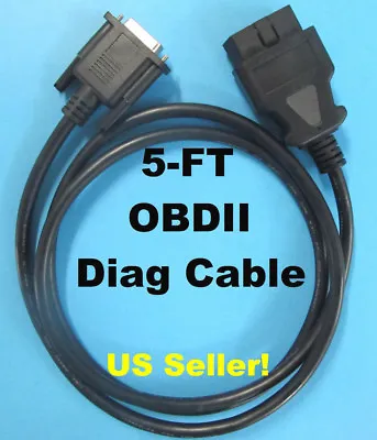 OBDII OBD2 Cable Compatible With Autel MaxiDiag MD805 Auto Diagnostic Scanner • $30.65