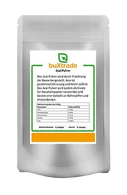 1kg Acai Powder Berries Acaipulver Superfood Acai Berry Superfoods • £37.85