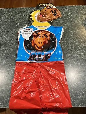 Vintage 1987 ALF Collegeville Halloween Costume & Mask SizeTiny Tot (3-4) *NOS* • $59.99