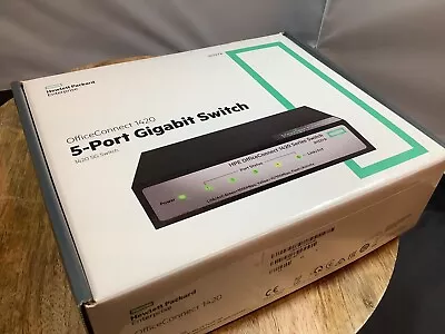 HPE OFFICECONNECT 1420 5G GIGABIT SWITCH 5-Port 5 X 10/100/1000 • $25