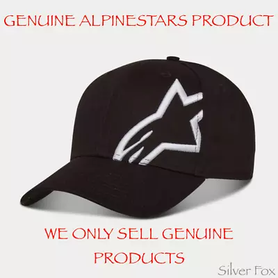 Alpinestars Corp Shift 2 Black Flexfit Flex Fit Cap Hat New With Tags • $39.95