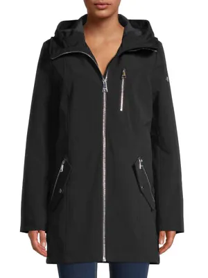 Calvin Klein Hooded Anorak Raincoat MSRP $180 Size L # 20B 595 N • $41.54