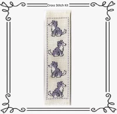 £6.95 • Buy Dog Bookmark - Cross Stitch Kit 