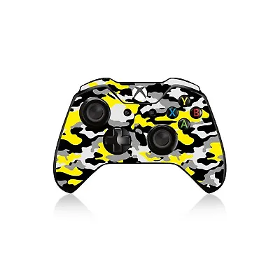 CAMO YELLOW Skin For XBOX 360 One Series S X Controller Wrap Decal Sticker Cover • $9.55