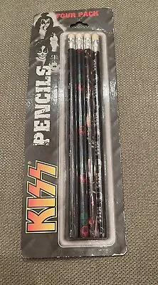 NEW 4 Pack Rare 2008 Kiss Rock N Roll Band Fine Line Pencil Set  ~Unopened • $28.50