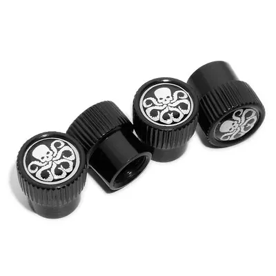 4pcs Universal Fit Hydra Car Wheels Tire Air Valve Cap Stem Dust Cover Gift • $7.99