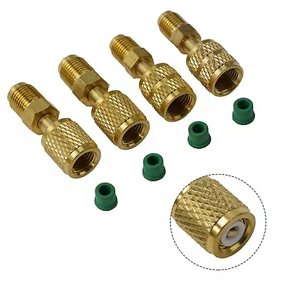 High Quality R410a Adapter 5/16 SAE Female 1/4 SAE Male For Flare Connections • $25.06
