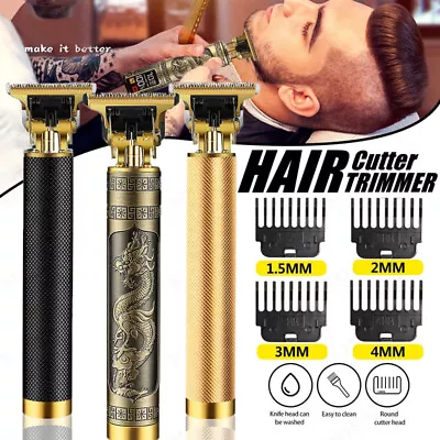 Men's Styling Electric Hair Trimmer Clippers Beard Shaver Cutting Cordless • $14.95