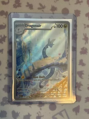 Pokemon 151 Dragonair 181/165 Illustration Rare Full Art Scarlet & Violet MINT • $18.99