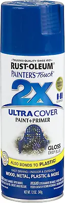 Rust-Oleum 249114 Painters Touch 2X Ultra Cover Spray Paint 12 Oz Gloss Deep • $6.94