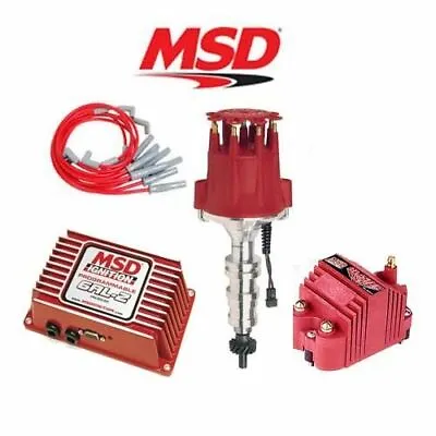 MSD 9275 Ignition Kit Programmable 6AL-2/Distributor/Wires Ford FE 390/427/428 • $1264.95