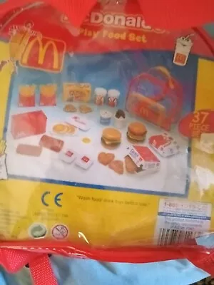 Mcdonalds Play Food Set 2001 Partial McDonald's Corporation • $40