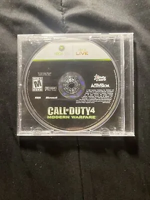 $9 • Buy Call Of Duty 4: Modern Warfare (Microsoft Xbox 360, 2007) Disc Only/Clear Case