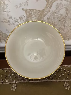 Lenox Mansfield Large Round Serving Bowl 9-1/2  Round X 3  Tall  • $25