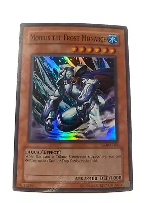 Yu-Gi-Oh TCG Card Lightly Played Mobius The Frost Monarch SOD-EN022 Holo Rare • $94.51