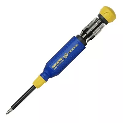 Megapro Original 15 In 1 Multi Bit Screwdriver Phillips Flat Torx Square 151NAS • $27.89