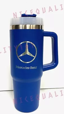 Mercedes Benz Cup With Holder Mug Tumbler Hot Cold Travel 30 Oz • $39.99