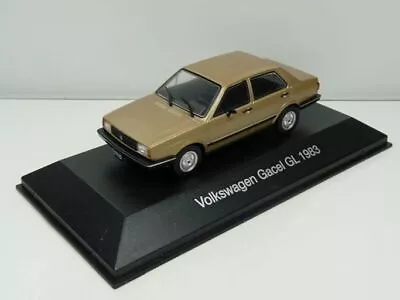 Model Car Volkswagen GACEL GL (VW Jetta) 1:43 SCALE IXO + DISPLAY CASE Brand Ne • £19.99