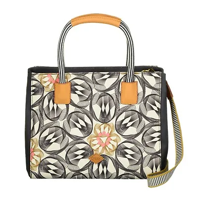 Fabulous Oilily Grab Handle Multi Way Handbag Black And Cream BNWT • £45