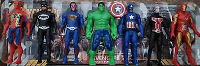 4.5  7pcs Avengers Super Hero Collection Set Incredible Action Figures Gift Set  • £10.99