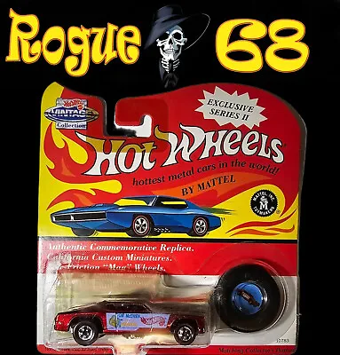 Hot Wheels Mongoose Dark Red 1994 Vintage Series II Redlines MOC • $51.39