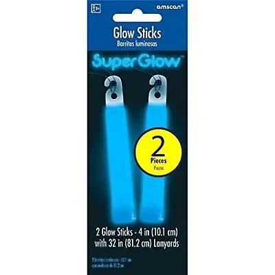 14 (7 - 2 Packs) 4  Glow Sticks Assorted Colors 14 In All • $9.33