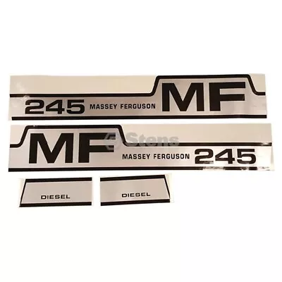 New Massey Ferguson 245 Diesel Hump Decal Set • $75.04