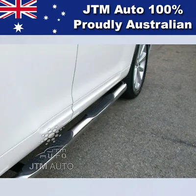 Running Board Side Steps 3  Stainless Steel Suitable For Toyota Kluger 2007-2013 • $287.10