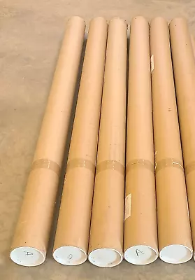 Heavy Duty Cardboard Mailing Tubes Lot Of 5--USED • $20