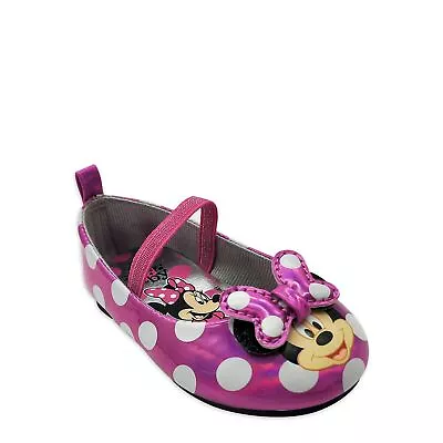 Disney Minnie Mouse Baby Girl Ballet Flat Size 5 Color Pink • $15.99