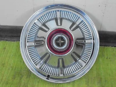 66 67 Meteor HUB CAP 15  Wheel Cover Ford Mercury Canadian Hubcap 1966 1967 • $99.95