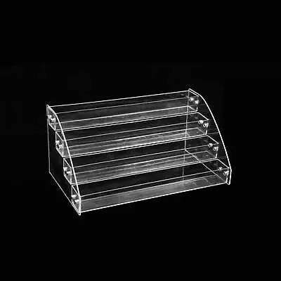 Nail Lipstick Polish Organizer Display Stand Shelf Holder Rack Acrylic Clear • $21.08