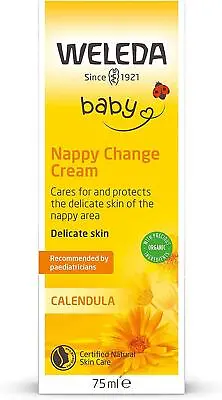 £10.23 • Buy Weleda Calendula Baby Nappy Change Cream - 75ml