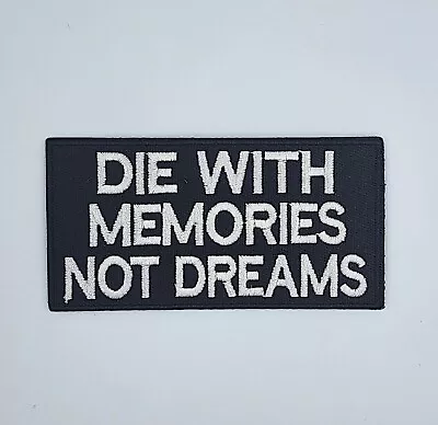 Die With Memories Australia Vest Harley Davidson Biker Patch Iron Sew Jacket • $8.03