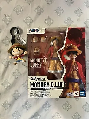 Bandai S.H.Figuarts ONE PIECE Monkey D. Luffy The Raid On Onigashima & Bag Clip • $69.99