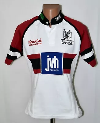 Neath-swansea Ospreys Signed Rugby Union Shirt Jersey Kooga Size S • £41.03