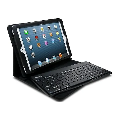 IPad Mini 4 3 2 1 Bluetooth Keyboard GERMAN Tastatur Case Cover Stand Kensington • £9.99