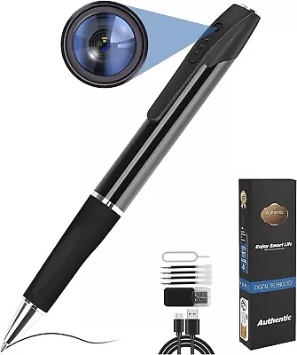 32GB Hidden Camera Pen Spy Hidden Camera With 1080P Full HD Video Mini Nanny Cam • $28.99