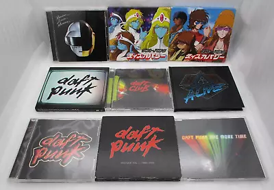 DAFT PUNK 9CDs DISCOVERY Homework DAFT CLUB ALIVE 2007 MUSIQUE VOL.1 ... • $129.99