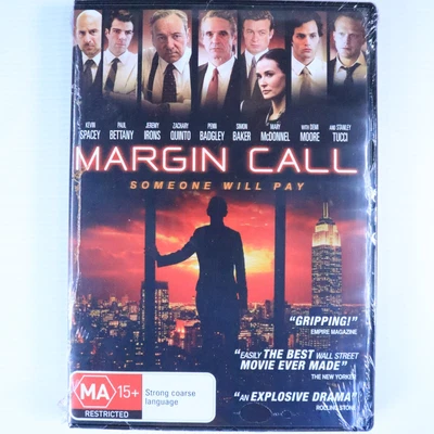 $24.99 • Buy NEW Margin Call (DVD, 2011) - Drama Thriller Film - Kevin Spacey, Zachary Quinto