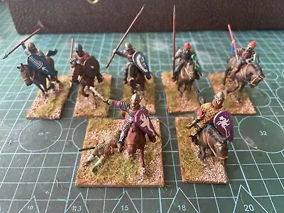 Mounted Norman Invaders  28mm Plastic Dark Ages X7 • £34.99