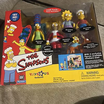 Vintage- THE SIMPSONS - FAMILY CHRISTMAS  INTERACTIVE 2001 • $30
