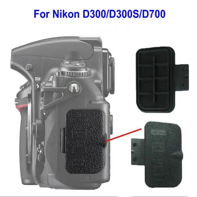 Camera USB HDMI Interface Rubber Cover Door For Nikon D300 D300S D700 Repair • $15.38