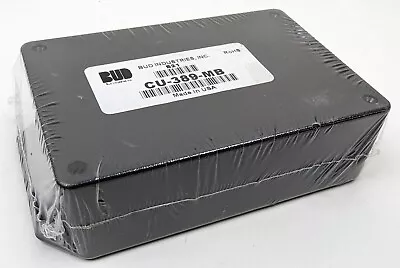 BUD Industries Plastic Enclosure Utilibox Style G Utility Box ABS CU-389-MB NEW • $12.23