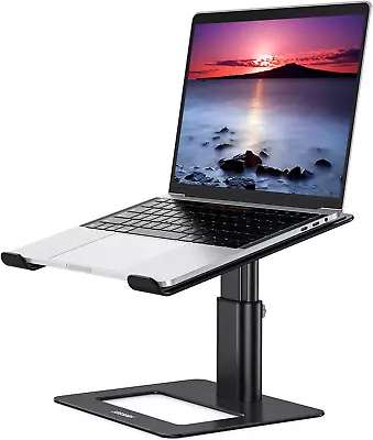 Aluminum Laptop Stand Ergonomic Adjustable Notebook Stand Riser Holder Compute • $50.99
